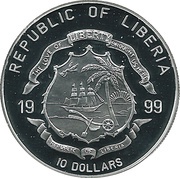 10 Dollars Titanic obverse image