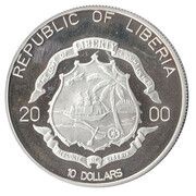 10 Dollars Diana Gubnon obverse image