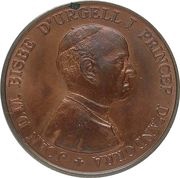 5 Diners - Joan Martí i Alanis Episcopal Co-Prince obverse image