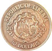 10 Dollars Timber Wolf obverse image