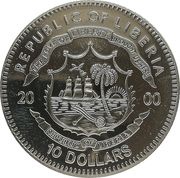 10 Dollars Discovery of America obverse image