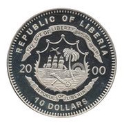 10 Dollars Statue of Liberty obverse image