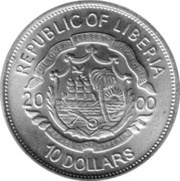 10 Dollars John F. Kennedy, Jr. obverse image