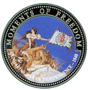 10 Dollars Hungarian War of Independence - 1848, Liberia, 2001 reverse image