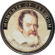 10 Dollars Freedom Of Science - 16-17th cent., Liberia, 2001 reverse image
