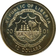 10 Dollars Spring of Prague - 1968 obverse image