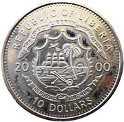 10 Dollars Statue of Liberty obverse image