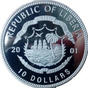 10 Dollars Flying Bomb V-1 obverse image