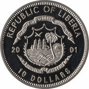 10 Dollars Pearl Harbor obverse image