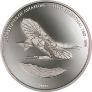 10 Dollars Glider, Liberia, 2003 reverse image