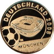 10 Dollars Deutschland Munchen, Liberia, 2004 reverse image