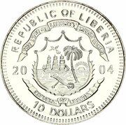 10 Dollars Man on the Moon - 1969 obverse image