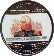 10 Dollars Kutuzov's Triumph over Napoleon - 1812, Liberia, 2004 reverse image