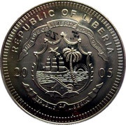 10 Dollars Pope John Paul II obverse image