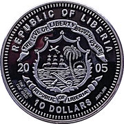 10 Dollars Iberian Lynx obverse image