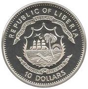10 Dollars Pope Hadrian VI. obverse image