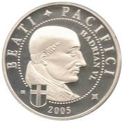 10 Dollars Pope Hadrian VI., Liberia, 2005 reverse image