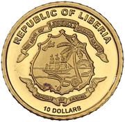 10 Dollars Gorch Fock obverse image