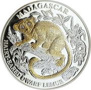 10 Dollars Dwarf Lemur, Liberia, 2006 reverse image