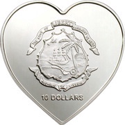 10 Dollars Endless love obverse image