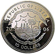 10 Dollars Protestant Reformation-1517 obverse image
