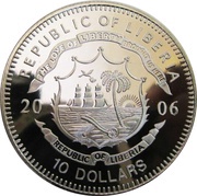 10 Dollars Hungarian Revolution-1956 obverse image