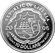 10 Dollars Queen Elizabeth II and Prince Philip obverse image