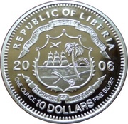 10 Dollars Queen Elizabeth on horseback obverse image