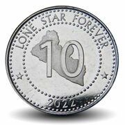 10 Dollars, Liberia, 2022 reverse image