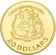 20 Dollars obverse image