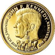 20 Dollars John F. Kennedy, Liberia, 1993 reverse image