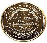 20 Dollars Damon Hill obverse image