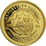 20 Dollars John F. Kennedy in Berlin obverse image
