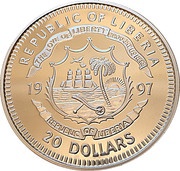 20 Dollars Princess Diana - Loving Mother obverse image