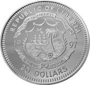 20 Dollars Diana - Mother Teresa obverse image
