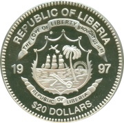 20 Dollars William I obverse image