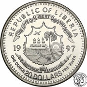 20 Dollars Year of the Ox obverse image