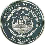 20 Dollars Admiral David G. Farragut obverse image