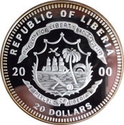 20 Dollars Apollo X obverse image