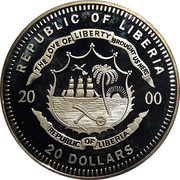 20 Dollars XXVII Olympic Games - Basketball obverse image