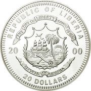 20 Dollars Rome obverse image