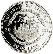 20 Dollars HMS Victory obverse image