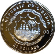 20 Dollars Graf Zeppelin obverse image