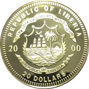 20 Dollars Declaration of Independence obverse image