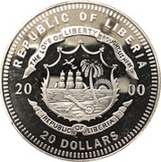 20 Dollars Railroad "Golden Spike" obverse image
