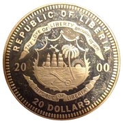 20 Dollars Richard Nixon obverse image