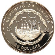 20 Dollars Andrew Johnson obverse image