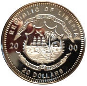 20 Dollars Grover Cleveland obverse image