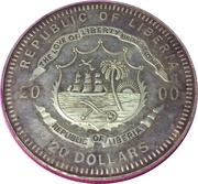 20 Dollars Ronald W. Reagan obverse image