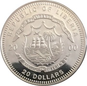 20 Dollars Clarissa Barton obverse image